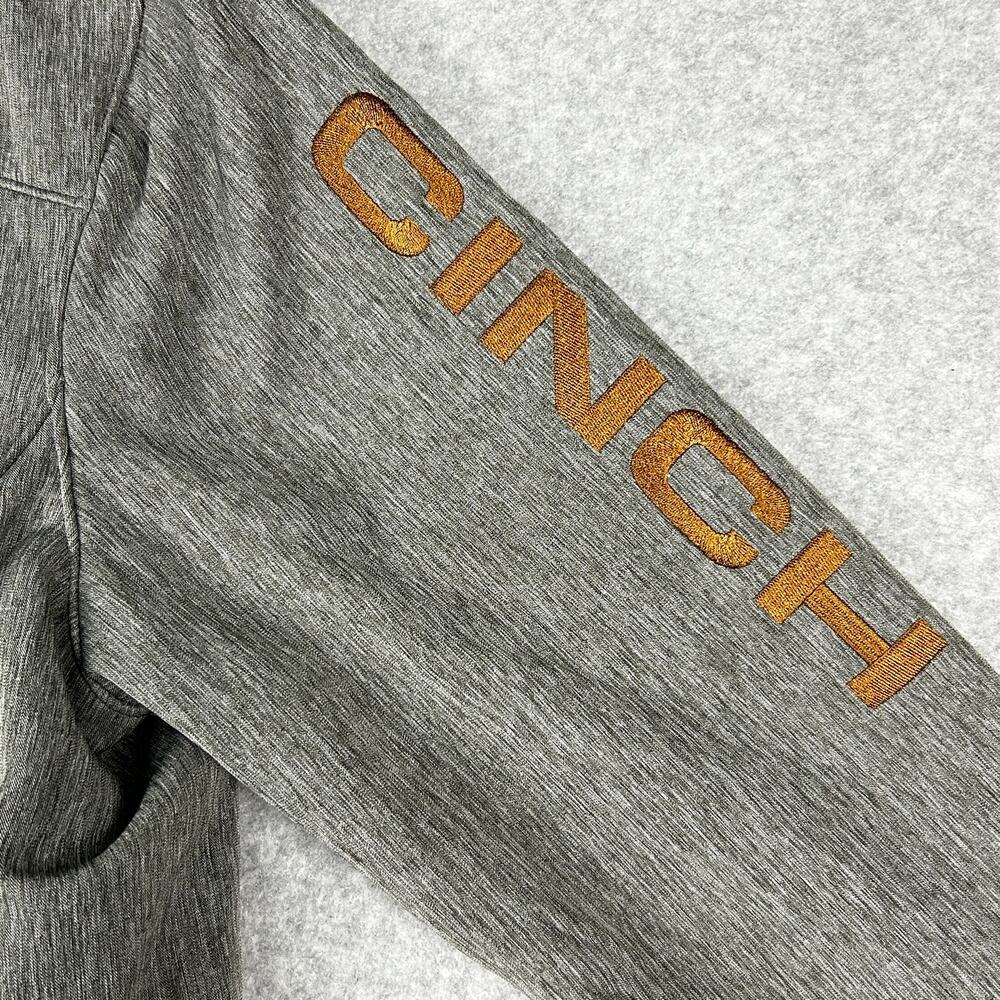 Cinch Concealed Carry Ladies Jacket Size Small Gray Tan NWT Softshell Bonded - Picture 3 of 8